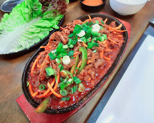 Spicy Beef Bulgogi 매운 소불고기