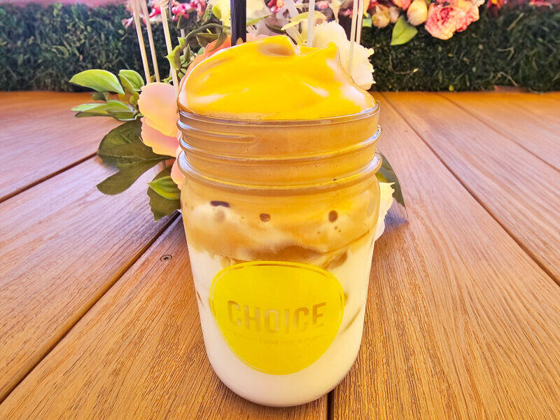 Dalgona Iced Coffee